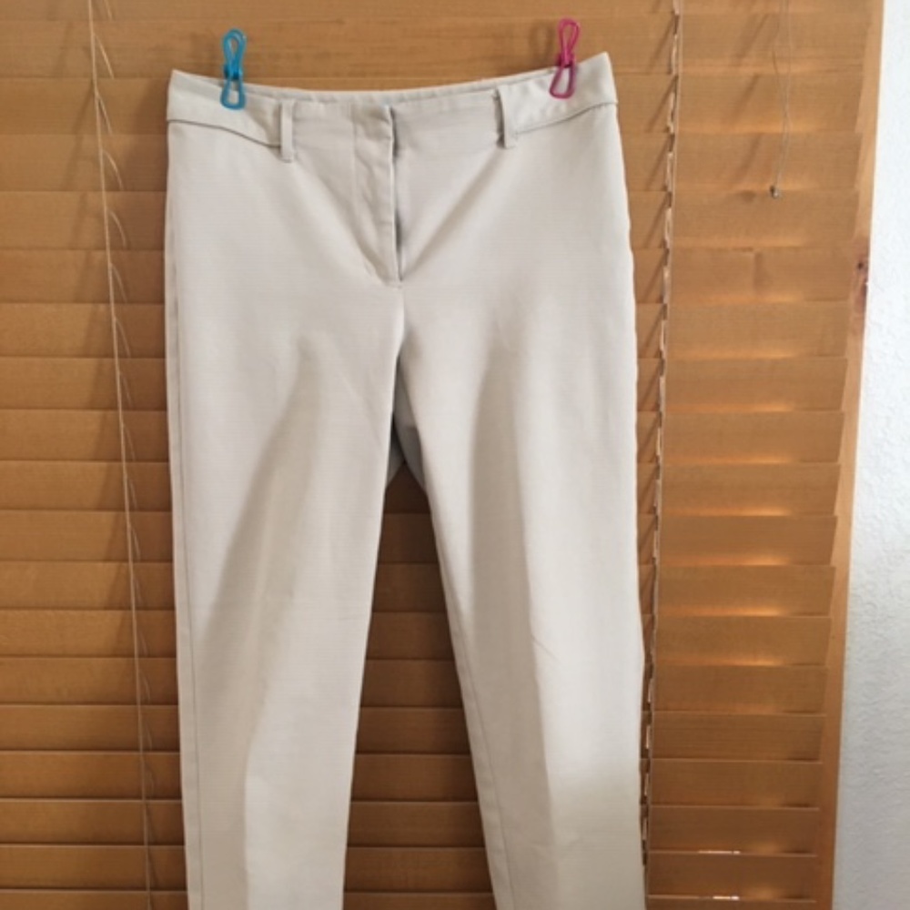 J McLaughlin Khaki Dress Ankle Pants